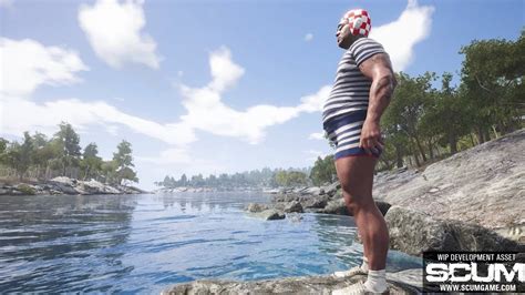 SCUM Game Engine Uses Incredibly Realistic Wetness & Drying Systems