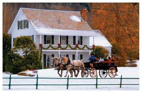 A Christmas ride | Vermont, Beautiful christmas scenes, Holiday home