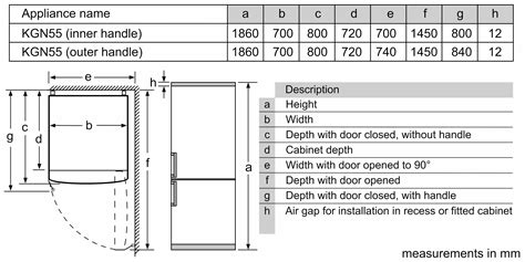 KGN55VI2E9 free-standing fridge-freezer with freezer at bottom | BOSCH EG