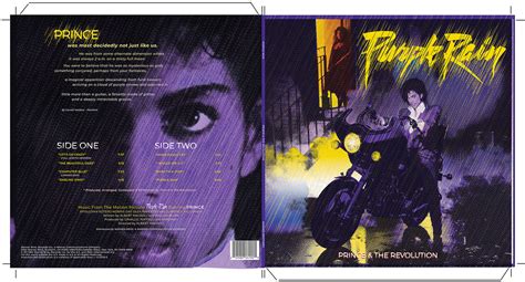 PURPLE RAIN: Album Cover Redux on Behance