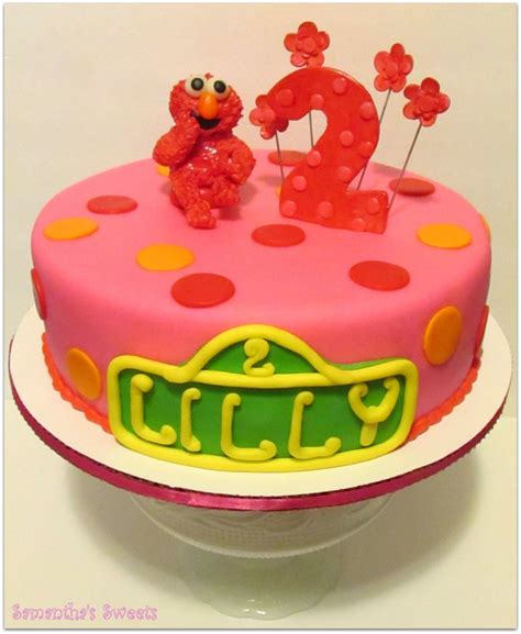 Elmo 2Nd Birthday Cake - CakeCentral.com