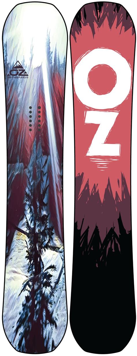 2018 Woody Carbon Fiber Snowboard - Custom Snowboards OZ Custom Snowboards