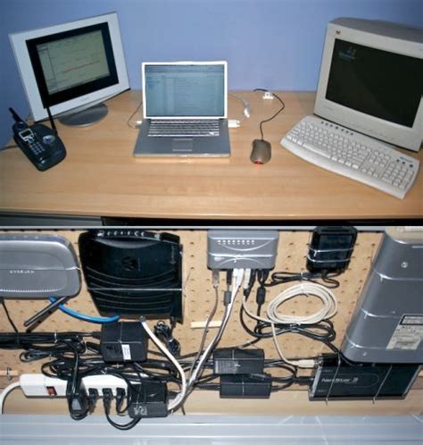 DIY under-desk gadget mount | Desk gadgets, Diy computer desk, Hidden storage