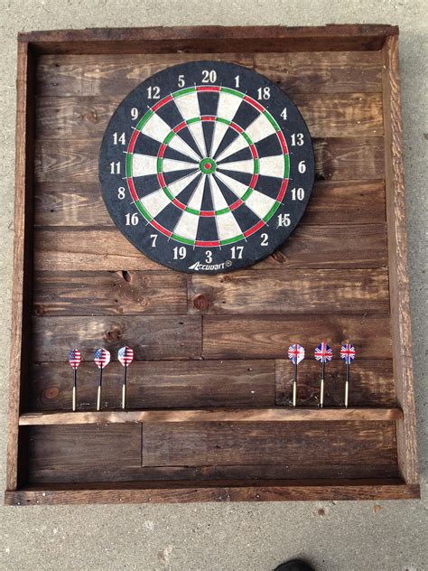 Diy Pallet Dart Board • 1001 Pallets | Diy pallet projects, Wood pallet ...