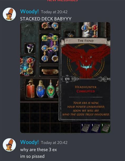 Stacked deck gamblers : r/pathofexile