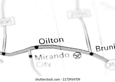 Oilton Texas Usa On Map Stock Photo 1173954709 | Shutterstock