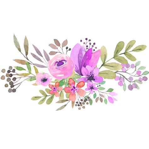 #flower #flowers #freetoedit | Clipart de flor, Flores pintadas, Fondos acuarela