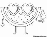 Free Printable Watermelon Coloring Pages A Refreshing Activity For Kids sketch template