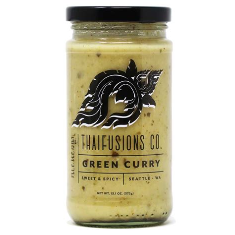 ThaiFusions - Green Curry Sauce, 13.1oz - myPanier