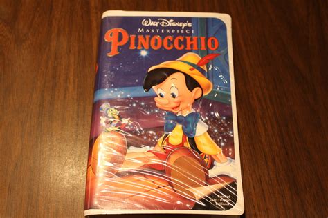 RARE Walt Disney Movie Pinocchio Animated Masterpiece VHS Home Video ...