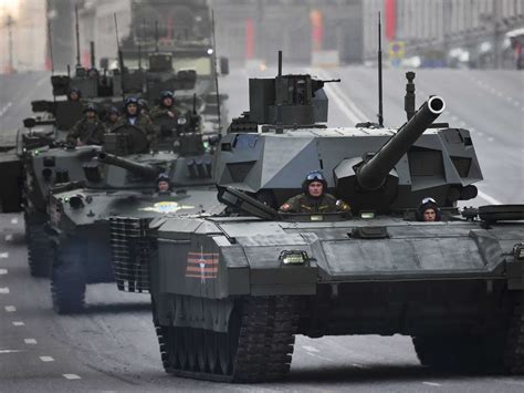 Russia's new Armata tank just made its debut - Business Insider