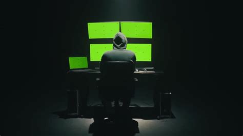 Hacker | Green Screen | Computer | Screens | Free Stock Video Footage ...