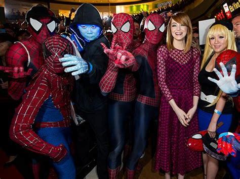 The Amazing Spider-Man 2 Cast Walk The Red Carpet