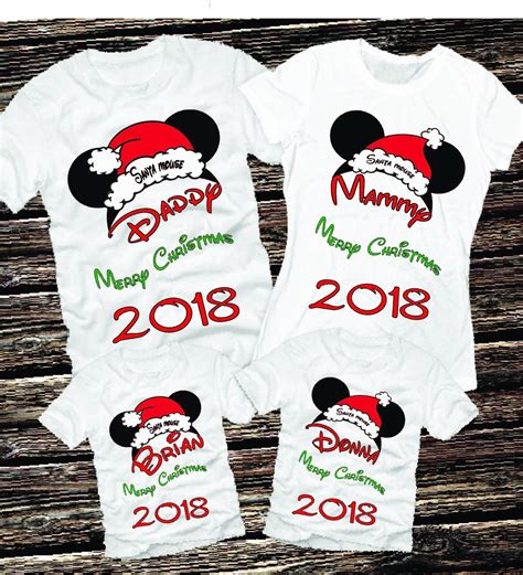 Disney Family Christmas ShirtsDisney Vacation Christmas | Etsy | Family christmas shirts ...