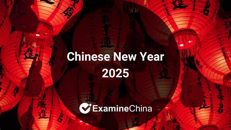 Chinese New Year 2025 - Importing from China