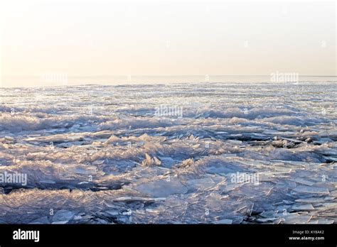 Lake Balaton in Winter, Hungary. Winter Background Stock Photo - Alamy