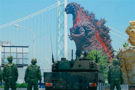 Nijigen no Mori Park on Awaji Island in Japan Gets a Life-Sized Godzilla Attraction - TechEBlog