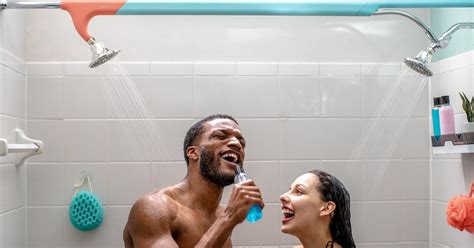 Innovative Product Lets Couples Suds Up Together in Any Shower