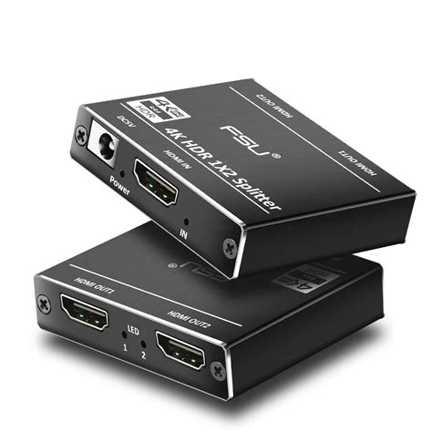 Aliexpress.com : Buy HDMI Splitter 4K 60Hz 1 in 2 Full HD 1080P HDMI ...