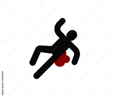 Crime scene vector icon. Editable stroke. Symbol in Line Art Style for ...