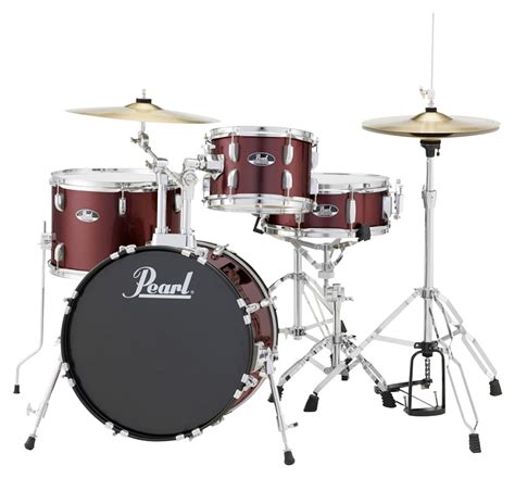 Best Buy: Pearl Drums Roadshow 4-Piece Drum Set Wine Red DRSRS584CC91