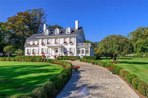 Timeless Fairytale Dutch Colonial Style Mansion in East Hampton Village