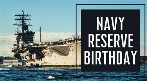 US Navy Reserve Birthday: Celebrating the History and Heroes - News Military