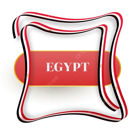Egypt Flag Clipart Vector, Egypt Flag Frame Design, Egypt, Frame, Flag PNG Image For Free Download