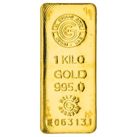 1 Kg Etihad Gold Bar with 995 Purity