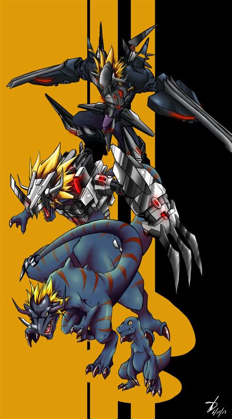 Greymon Evolution Line - Kristins Traum