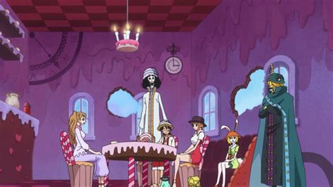 Pudding,Luffy,Nami,Chopper,Brook,Carrot & Pedro - One Piece Anime Episode 787 | Whole Cake ...