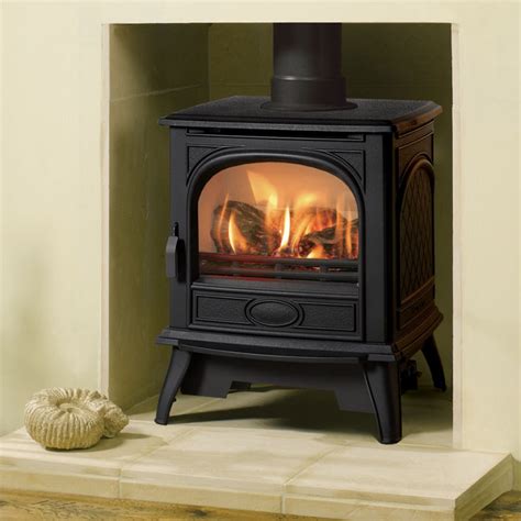 Dovre 280 Matt Black - Balanced Flue | A Bell | Gas Stoves