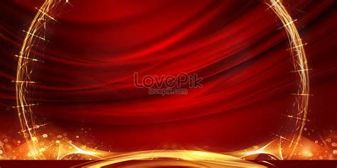 Atmospheric Red Gold Background Download Free | Banner Background Image on Lovepik | 401451834