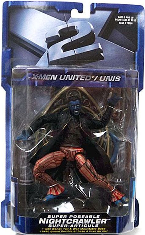 X2 X-Men United Nightcrawler Action Figure Toy Biz - ToyWiz