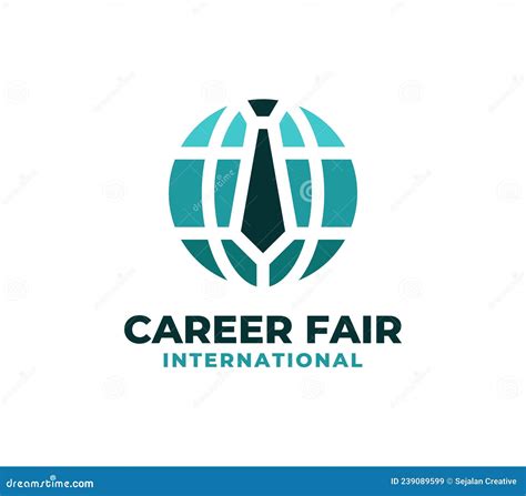 International Career Fair Logo Stock Vector - Illustration of logo ...