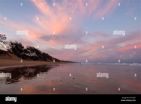 On the beach at Agnes Water Stock Photo - Alamy