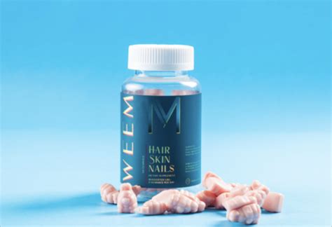 Give new life to your hair and nails with 15% off Weem vitamin gummies