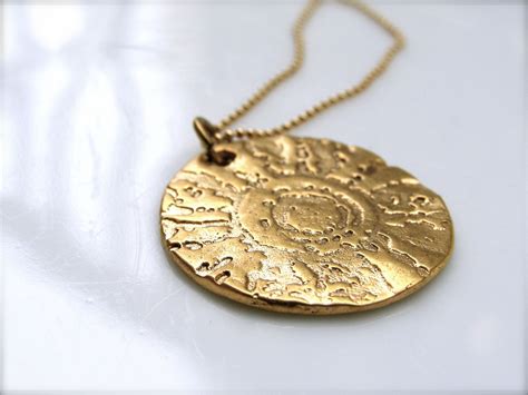 Hand Made Exotic Gold Necklace Stamped Gold Pendants by Julian Bailey ...