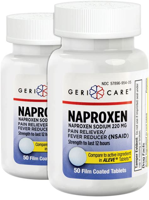 Naproxen Sodium 220mg Pain Reliever | Nutrition Express by PipingRock ...