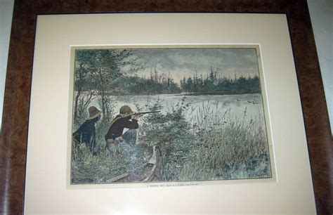 19th century Framed Sporting Prints by A.B. Frost Set of Four at 1stDibs | a b frost hunting ...