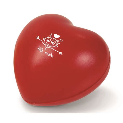 Heart Shape Stress Ball | Brand Lifesavers