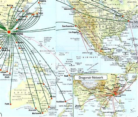 Cathay Pacific Destinations Map