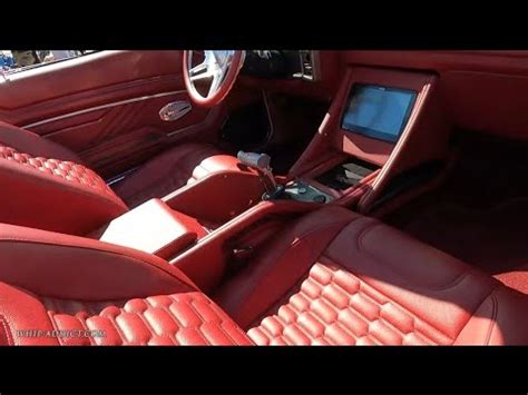 WhipAddict: Sick Custom Interior! White 86' T-Top Monte Carlo SS on 24s ...