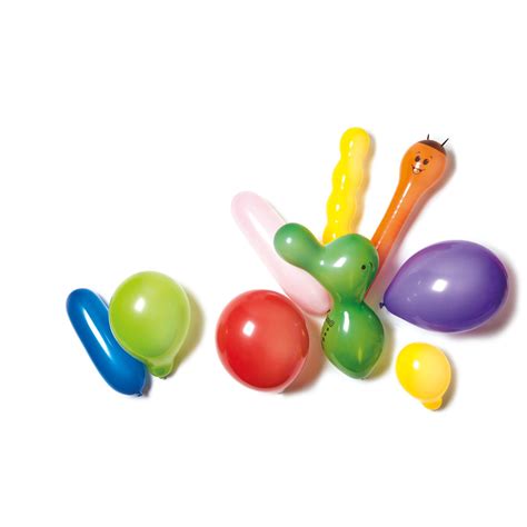 50 Latex Balloons Shapes & Colours Assorted : Amscan Europe