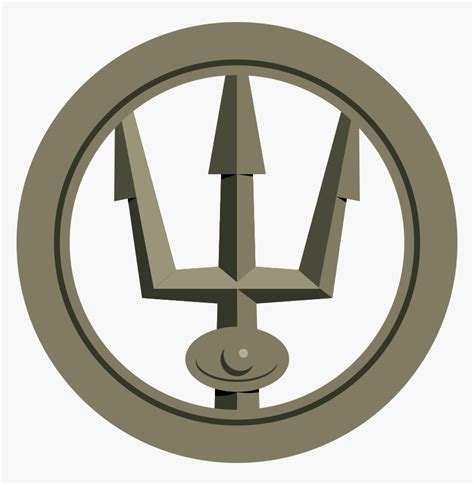 Trident - Trident Poseidon Symbol Poseidon Clipart, HD Png Download - kindpng