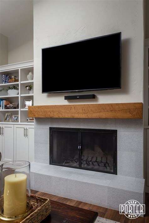 Custom Fireplace Screen | Porter Barn Wood