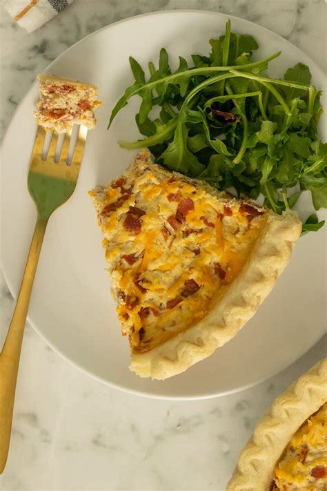 Vegan Quiche Lorraine