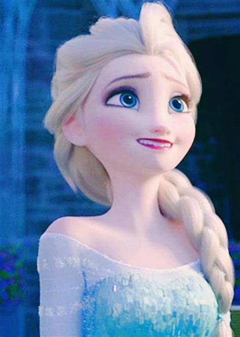 Elsa smiling face. So cute. | Disney princess art, Disney princess elsa, Disney frozen elsa