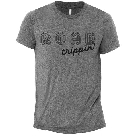 Road Trippin Printed Graphic Men's Crew T-shirt Tee – Stories You Can Wear