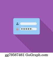 63 Login Form Logo Design Template Element Vector Clip Art | Royalty Free - GoGraph